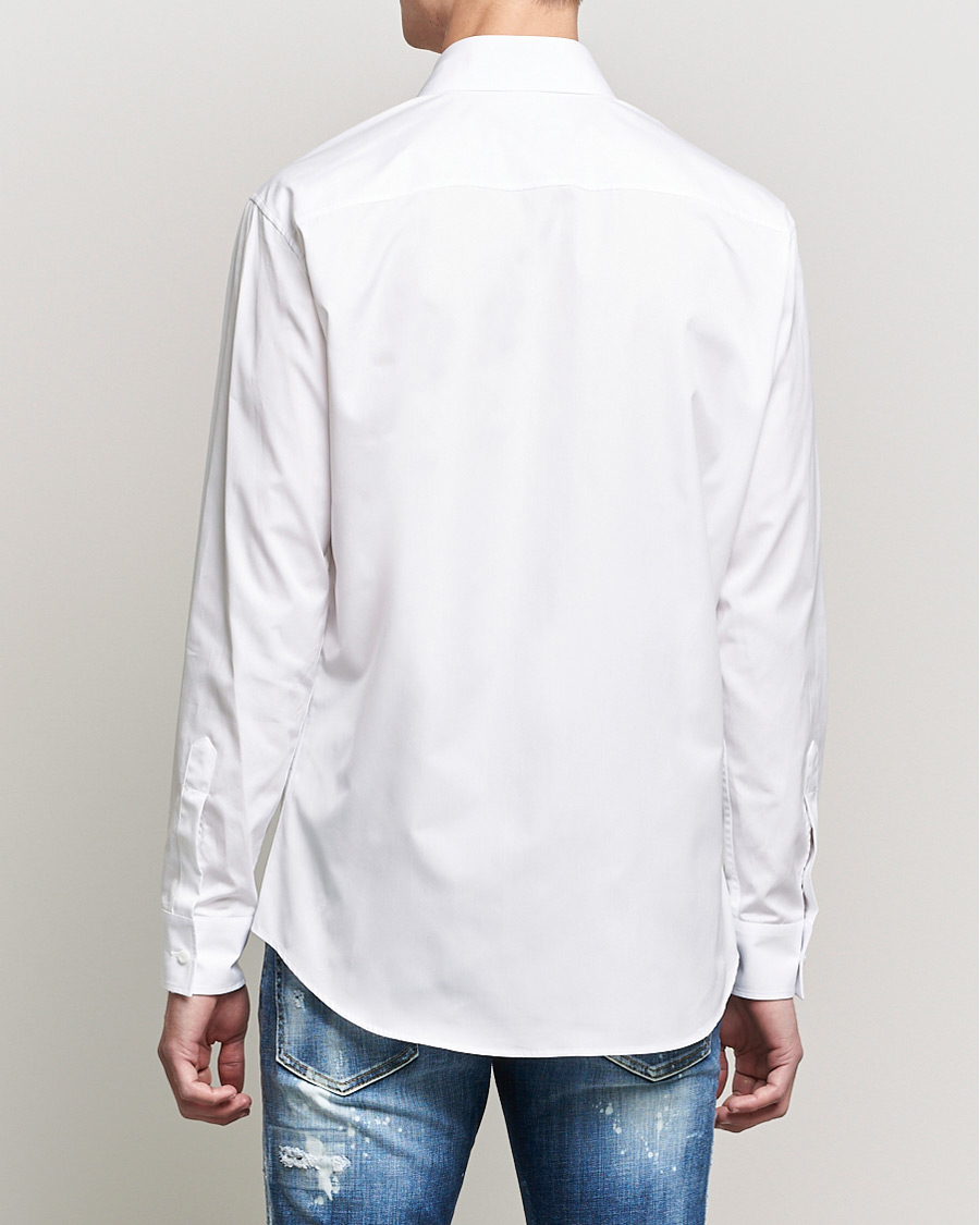 Hombres | Camisas | Dsquared2 | Poplin Dress Shirt White