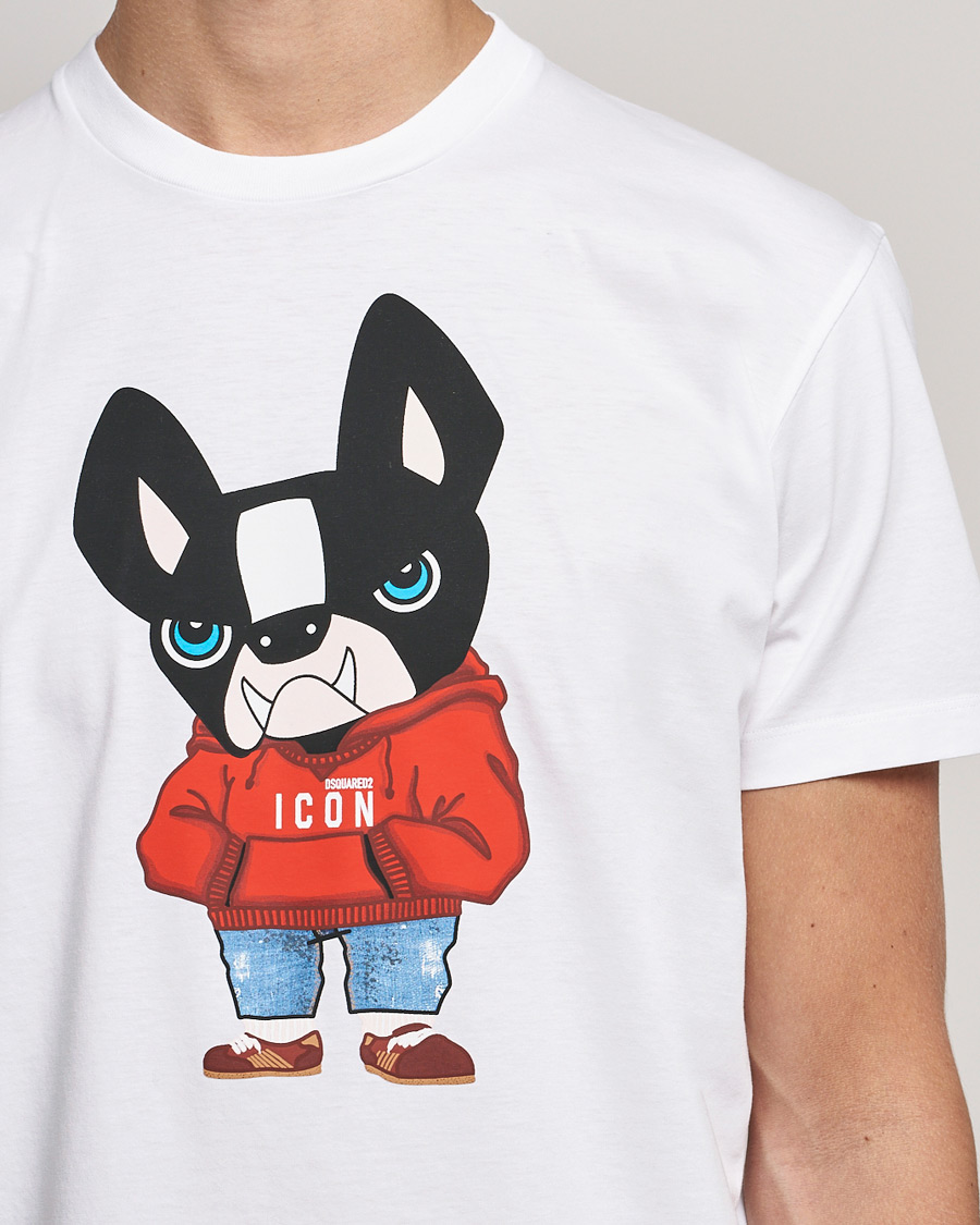 Hombres | Camisetas | Dsquared2 | Icon Ciro Tee White