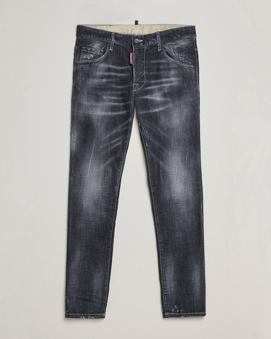 Hombres | Vaqueros | Dsquared2 | Skater Jeans Black Wash