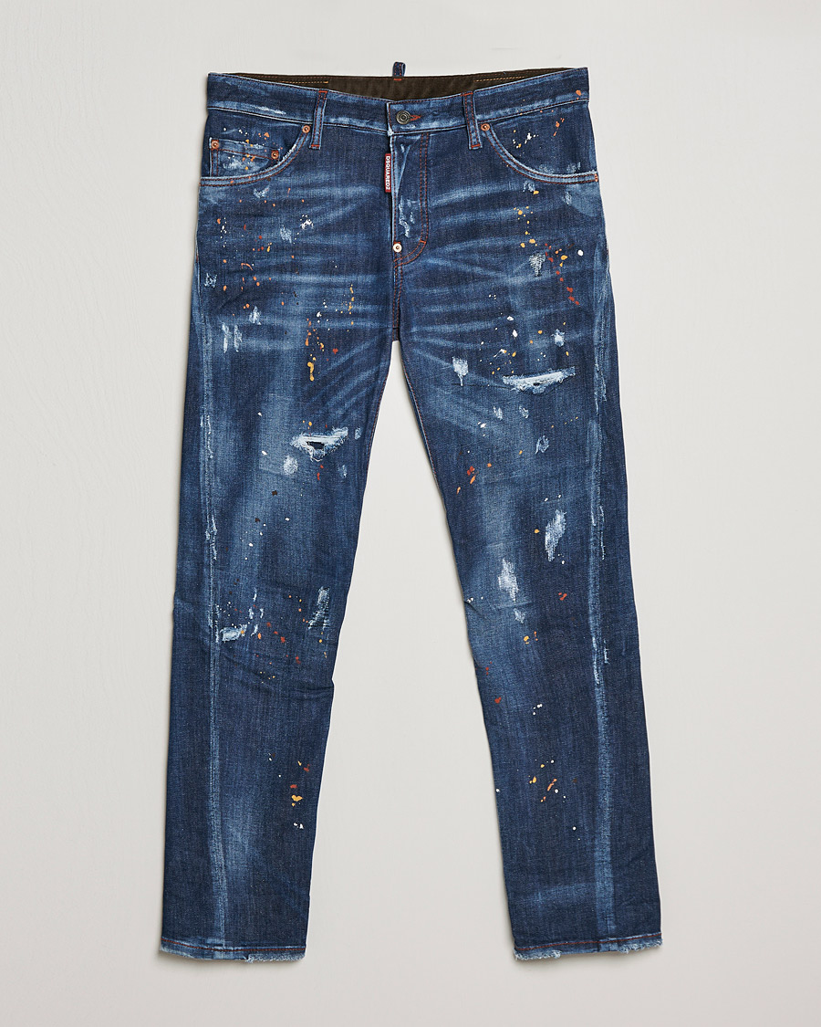 Hombres | Vaqueros | Dsquared2 | Sexy Twist Jeans Deep Blue Wash