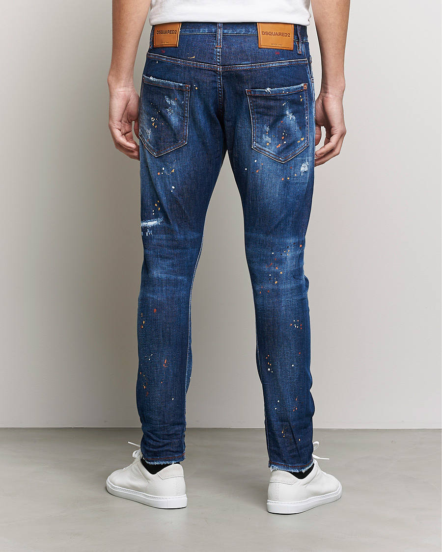Hombres | Vaqueros | Dsquared2 | Sexy Twist Jeans Deep Blue Wash