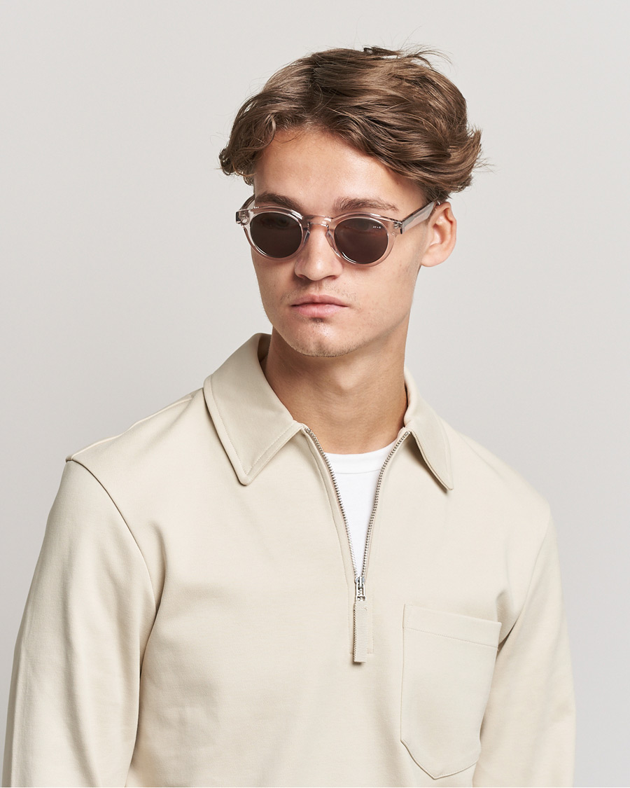 Hombres | James Ay Kindred Sunglasses Transparent Sand | James Ay | Kindred Sunglasses Transparent Sand