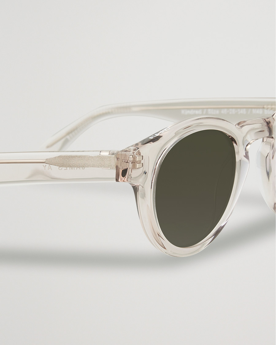 Hombres | James Ay Kindred Sunglasses Transparent Sand | James Ay | Kindred Sunglasses Transparent Sand