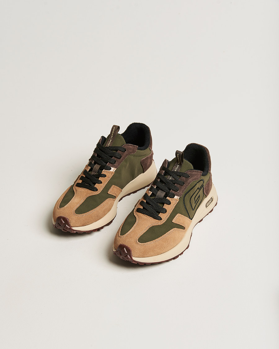 Hombres | GANT Ketoon Running Sneaker Warm Khaki | GANT | Ketoon Running Sneaker Warm Khaki
