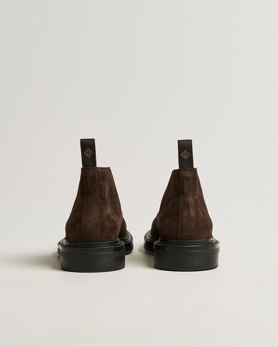 Hombres | GANT Fairwyn Suede Chukka Boot Dark Brown | GANT | Fairwyn Suede Chukka Boot Dark Brown