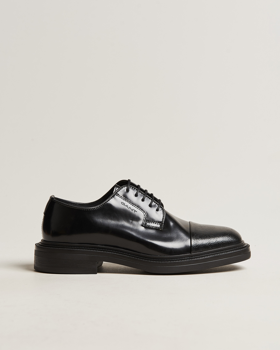 Hombres | GANT Fairwyn Leather Low Lace Derby Black | GANT | Fairwyn Leather Low Lace Derby Black