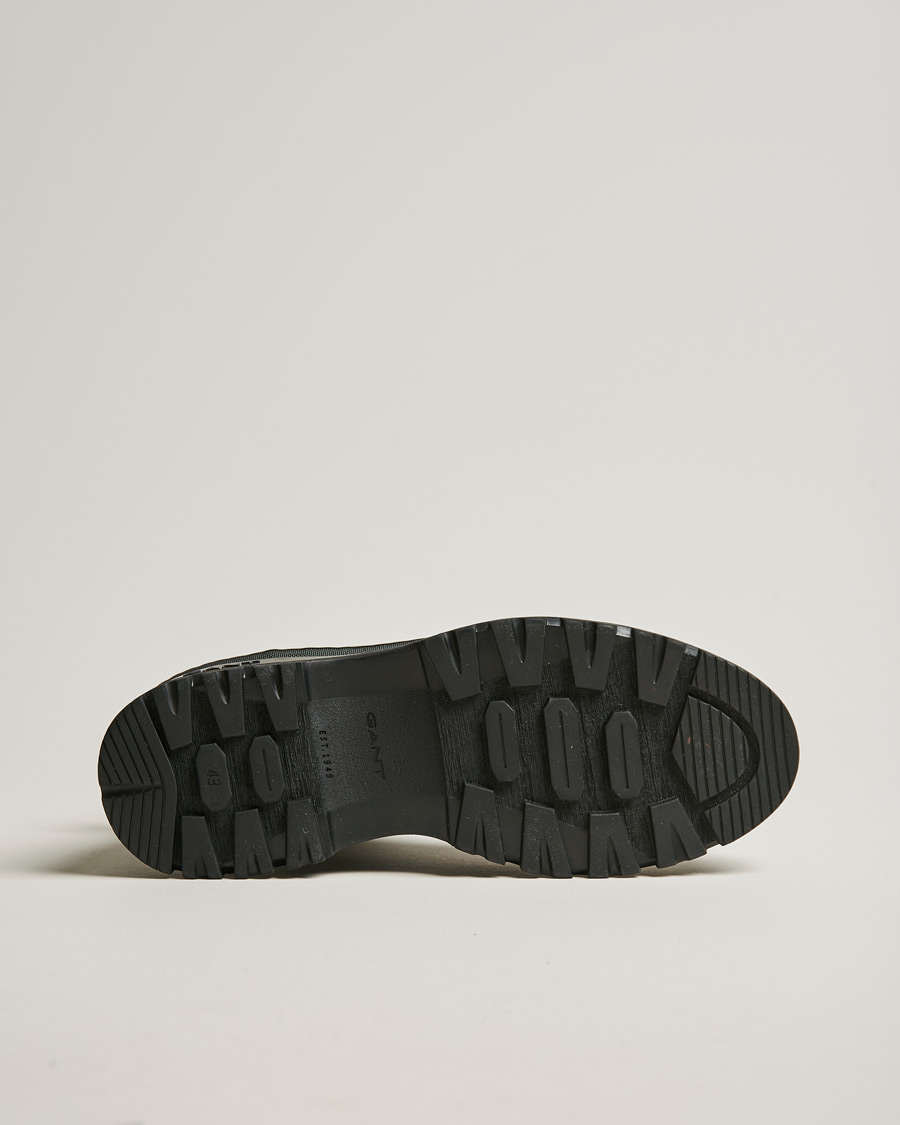 Hombres | GANT St Grip Mid Lace Boot Black | GANT | St Grip Mid Lace Boot Black