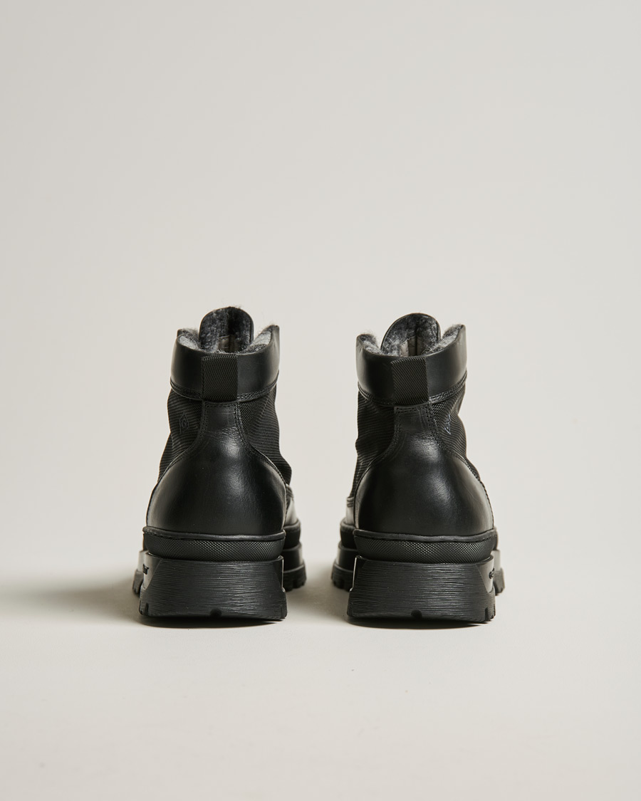 Hombres | GANT St Grip Mid Lace Boot Black | GANT | St Grip Mid Lace Boot Black