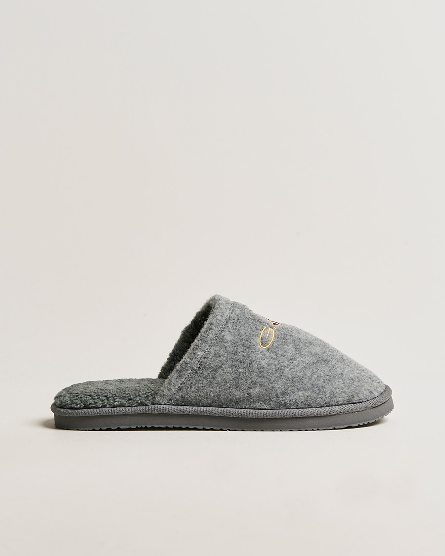 Hombres | GANT Tamaware Terry Slippers Grey | Gant | Tamaware Terry Slippers Grey