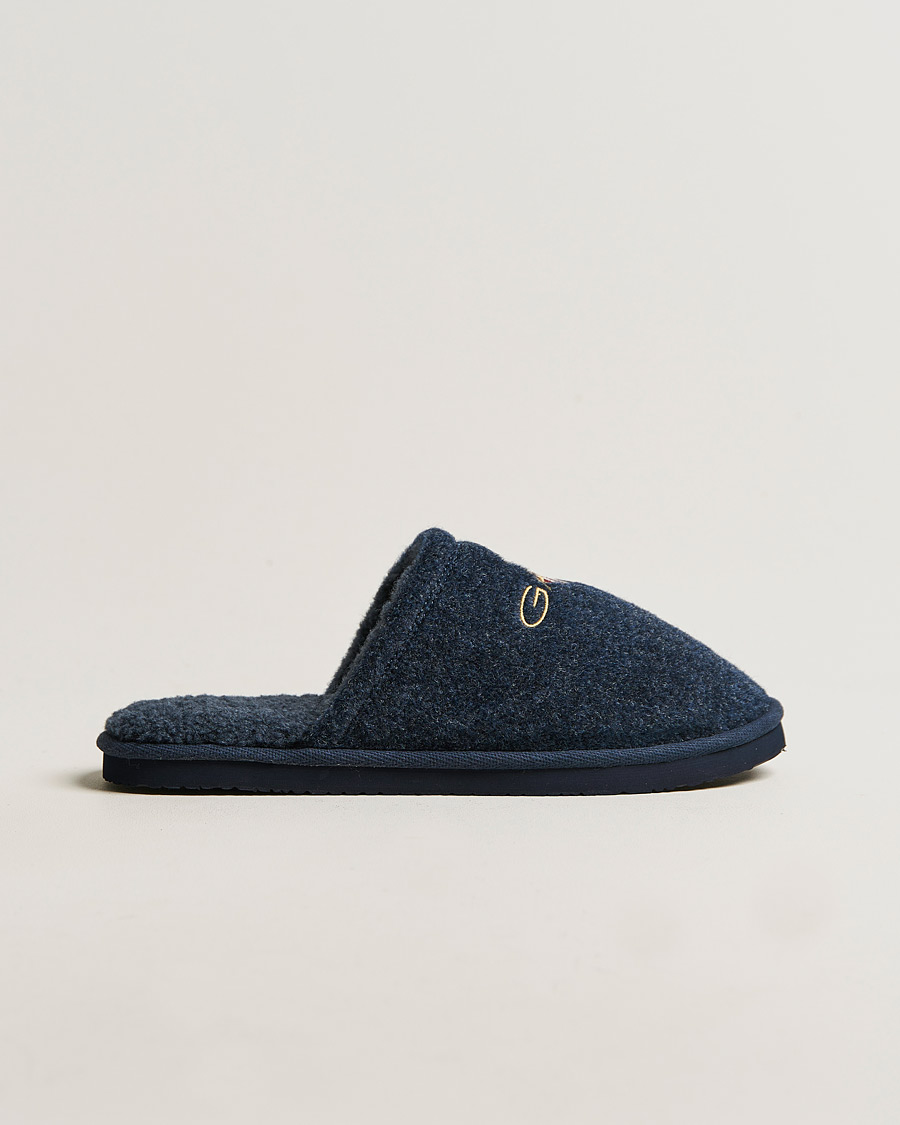 Hombres | GANT Tamaware Terry Slippers Marine | GANT | Tamaware Terry Slippers Marine
