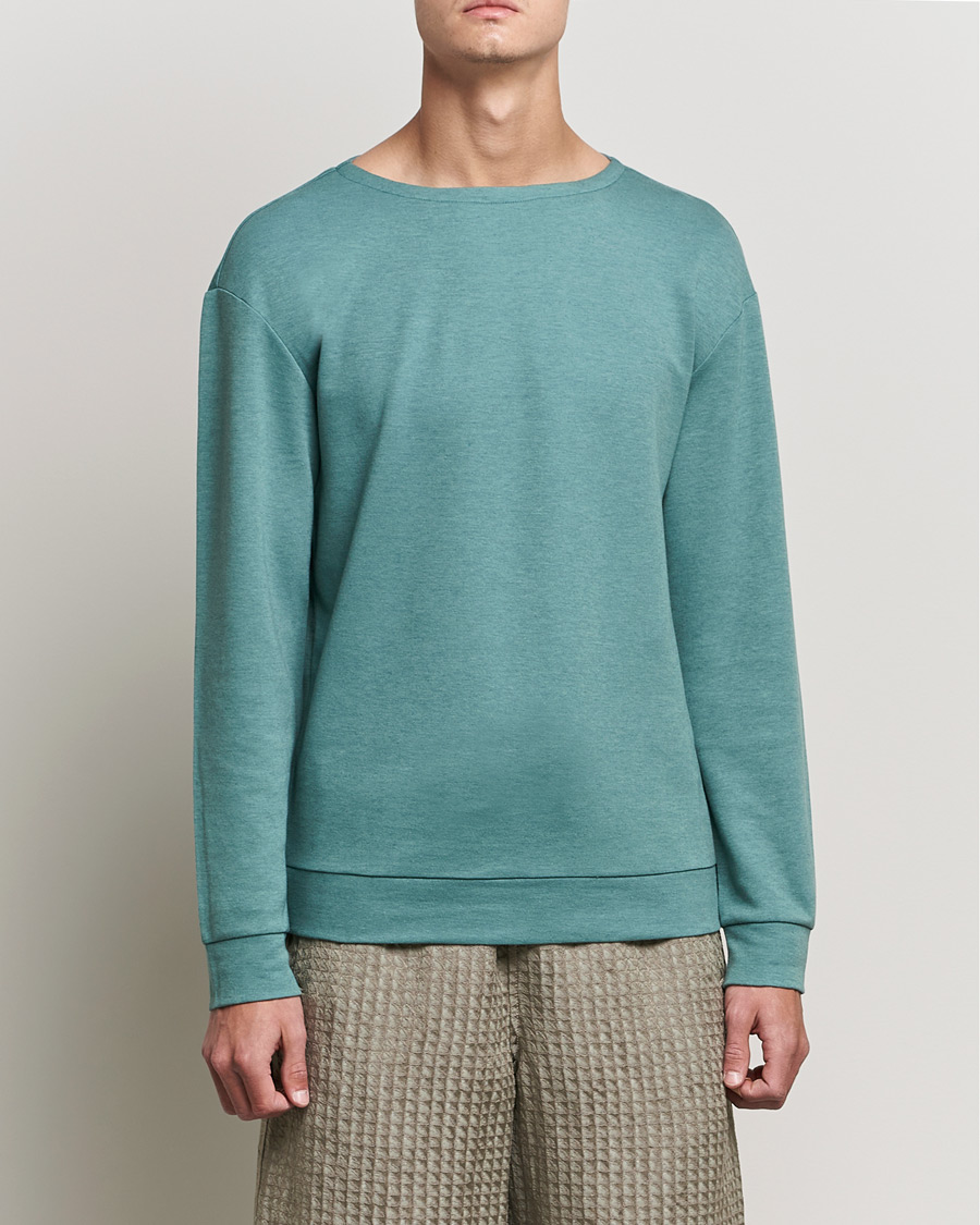 Hombres | Jerséis y prendas de punto | Giorgio Armani | Cashmere/Silk Blend Pullover Acquamarina