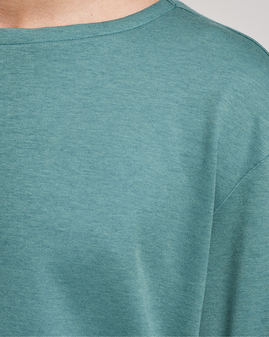 Hombres | Jerséis y prendas de punto | Giorgio Armani | Cashmere/Silk Blend Pullover Acquamarina