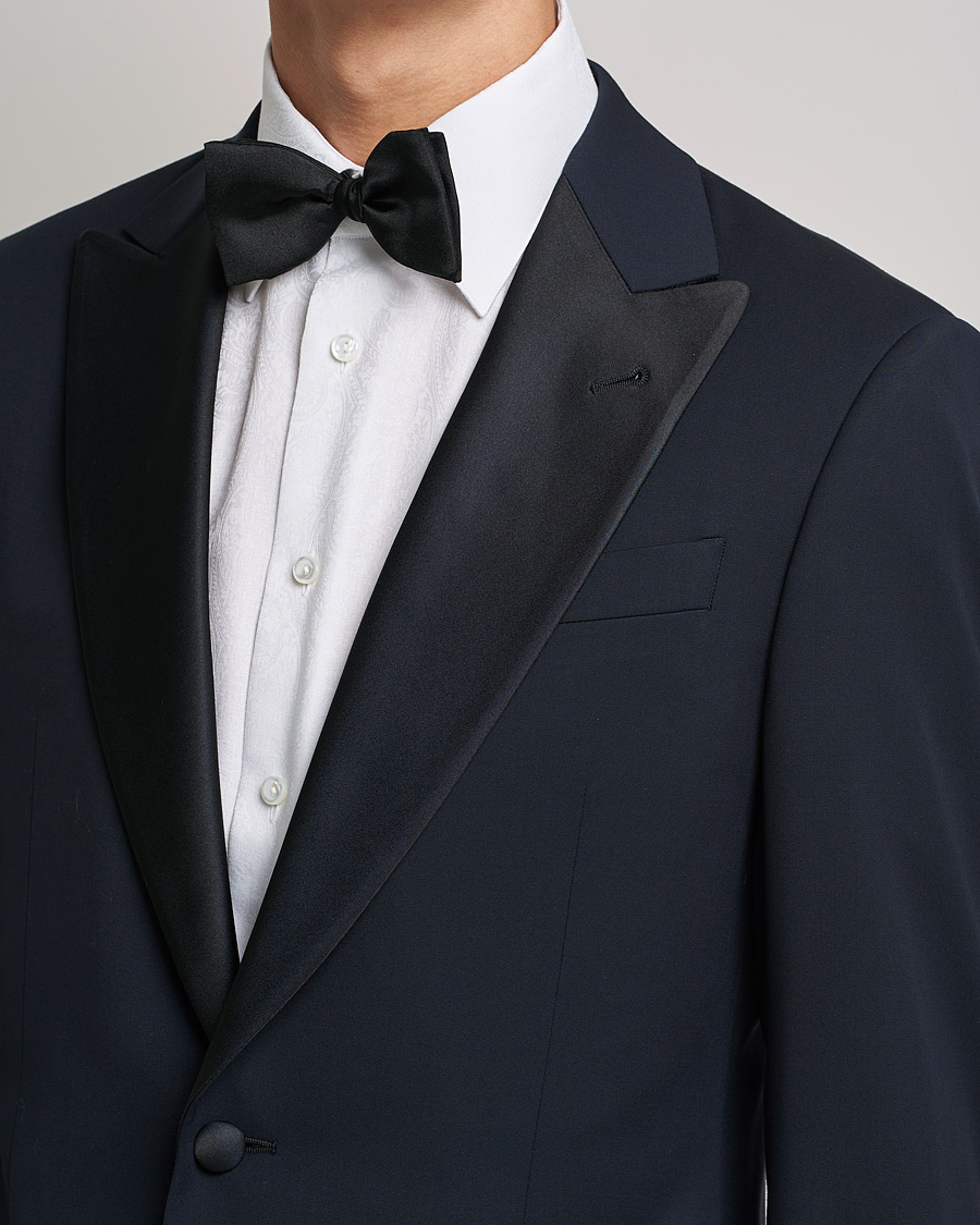 Hombres | Trajes | Giorgio Armani | Peak Lapel Smoking Navy