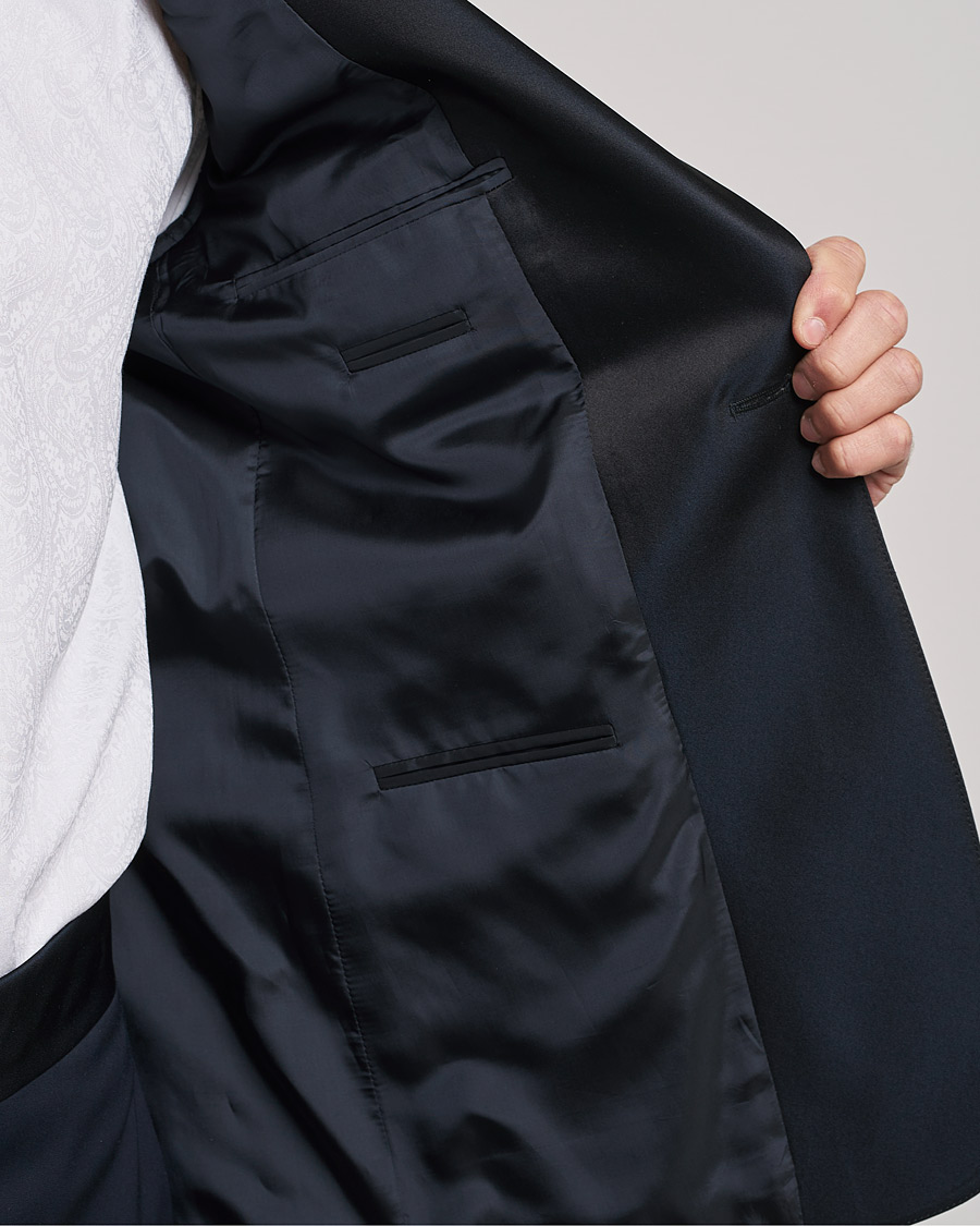 Hombres | Trajes | Giorgio Armani | Peak Lapel Smoking Navy