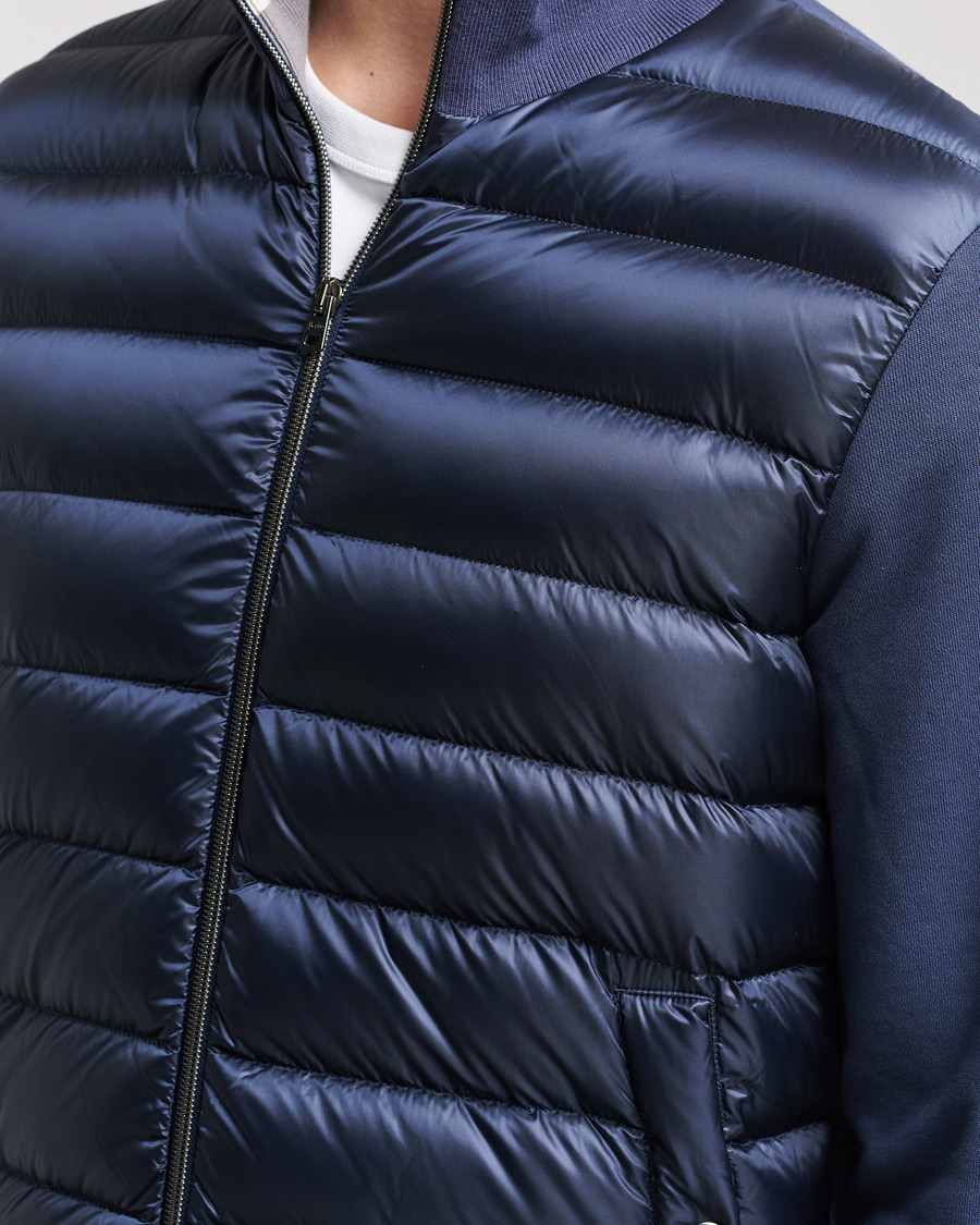 Hombres | Abrigos y chaquetas | Herno | Jersey Hybrid Jacket Navy