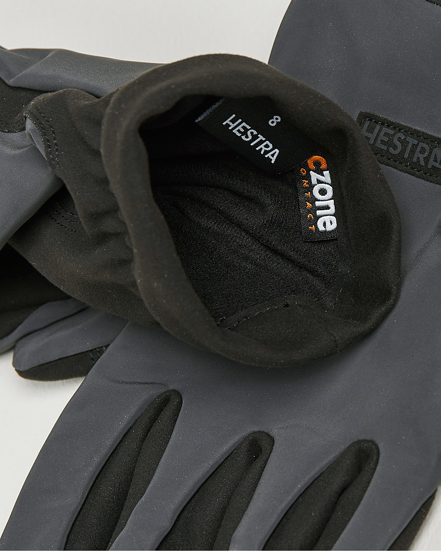 Hombres | Departamentos | Hestra | Mason Reflective Waterproof Glove Grey