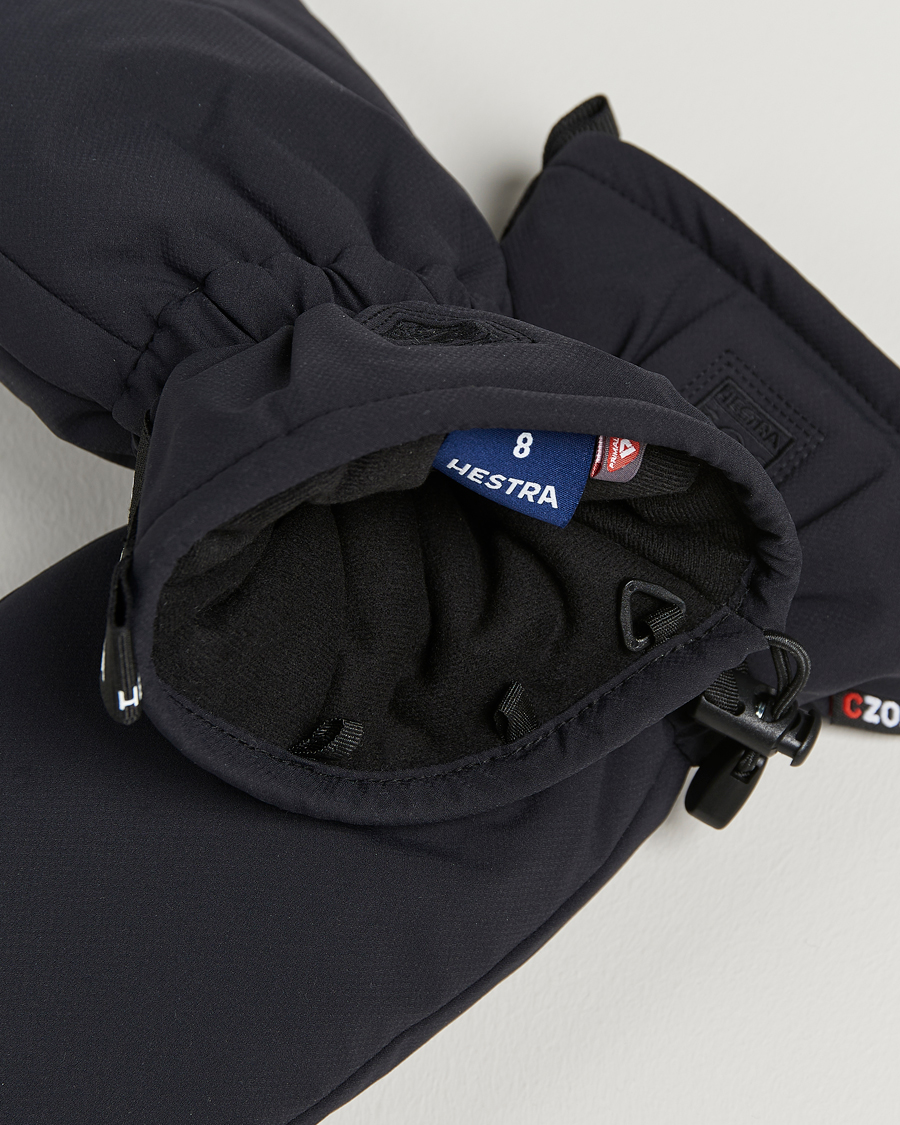 Hombres | Hestra Mist Primaloft Waterproof Glove Black | Hestra | Mist Primaloft Waterproof Glove Black