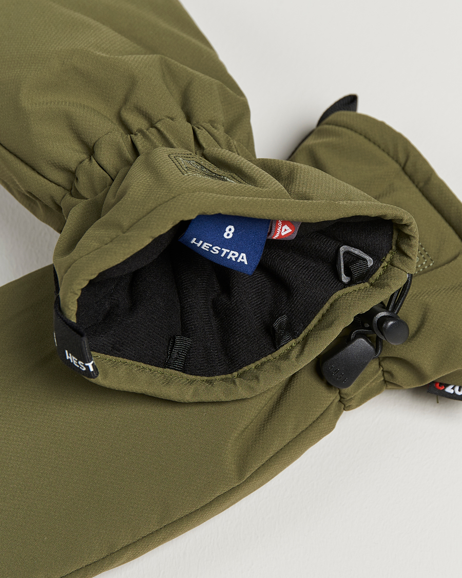Hombres | Hestra Mist Primaloft Waterproof Glove Olive | Hestra | Mist Primaloft Waterproof Glove Olive
