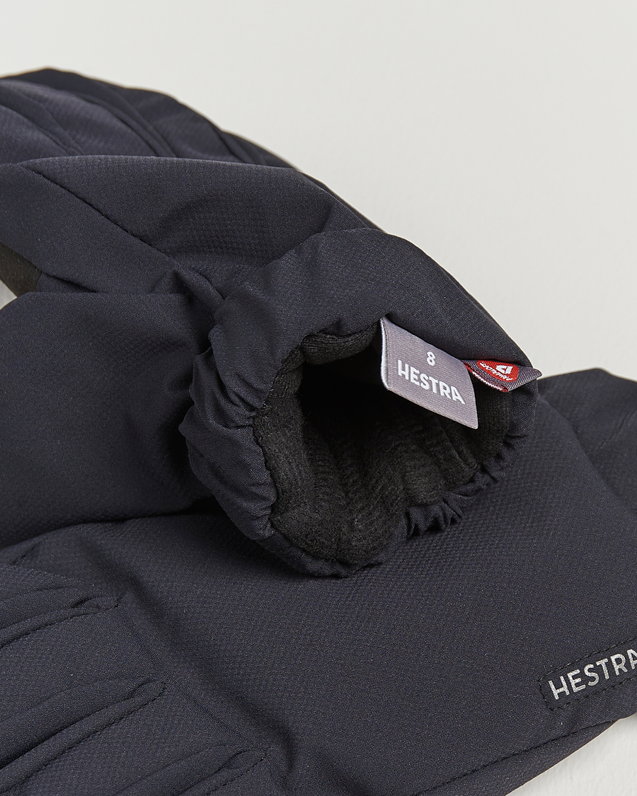 Hombres |  | Hestra | Axis Primaloft Waterproof Glove Black