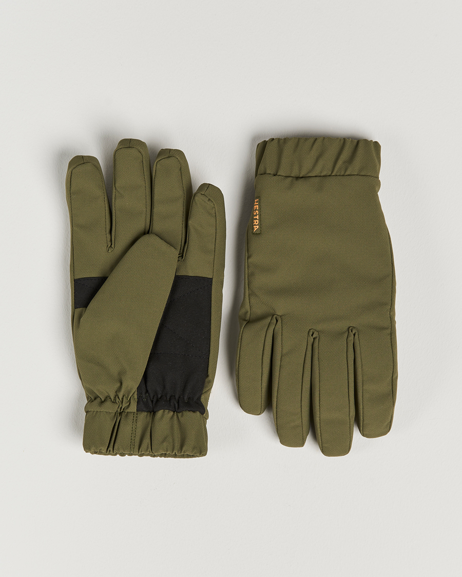 Hombres | Hestra Axis Primaloft Waterproof Glove Olive | Hestra | Axis Primaloft Waterproof Glove Olive