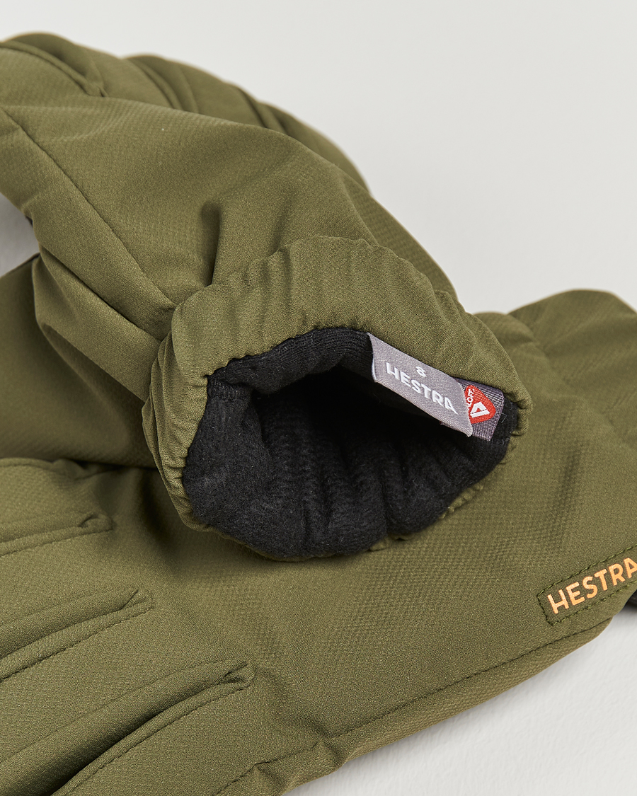 Hombres | Hestra Axis Primaloft Waterproof Glove Olive | Hestra | Axis Primaloft Waterproof Glove Olive