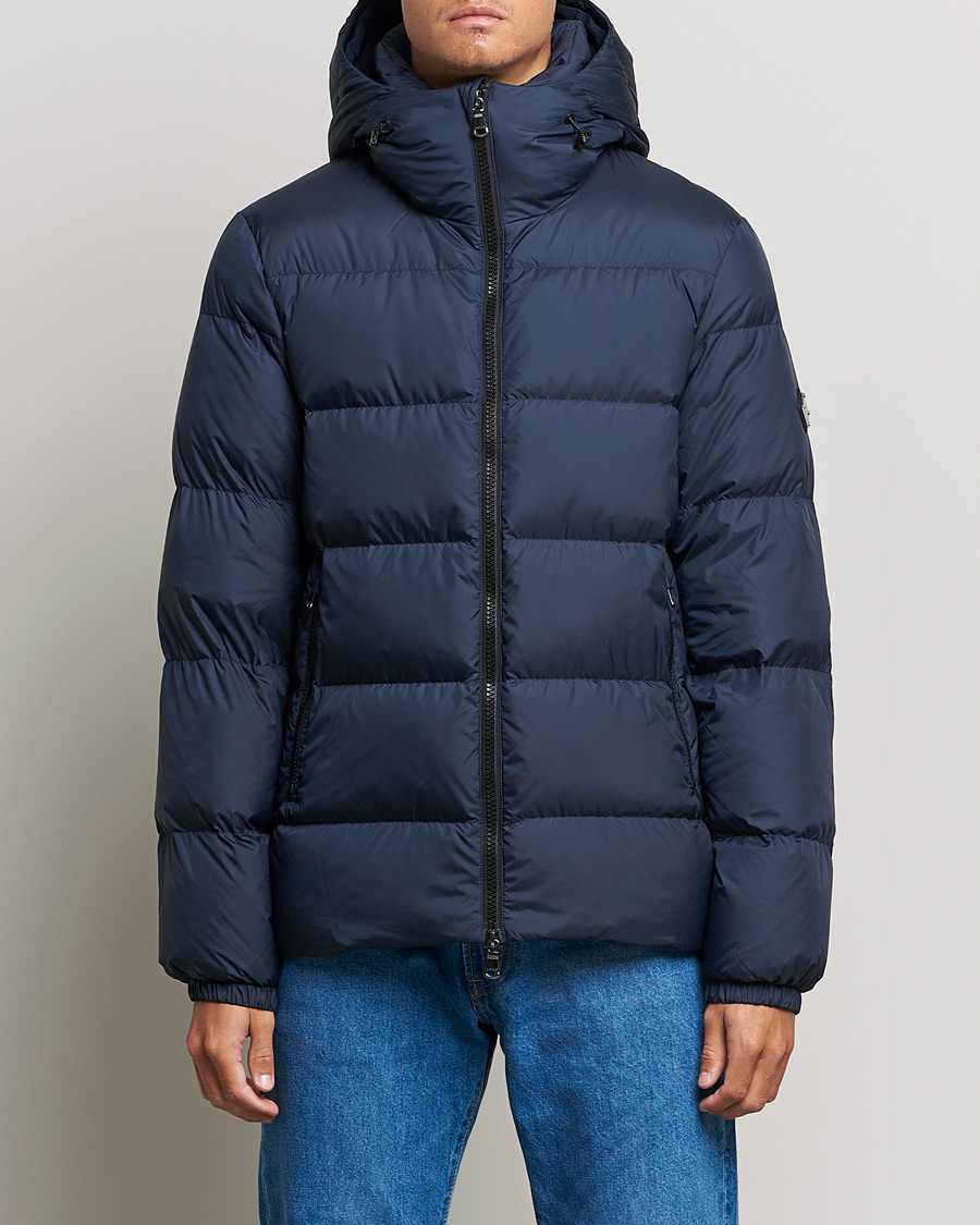 Hombres | Abrigos y chaquetas | J.Lindeberg | Barrel Down Jacket Navy