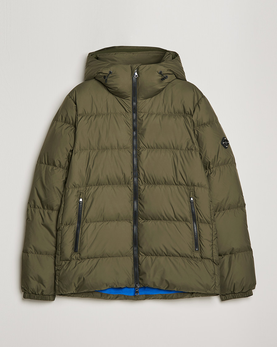 Hombres | Abrigos y chaquetas | J.Lindeberg | Barrel Down Jacket Forest Green