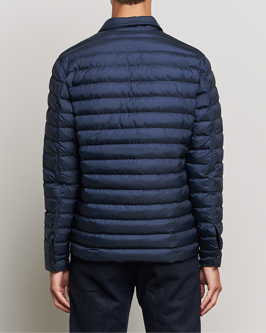 Hombres | Camisas | J.Lindeberg | Gorman Quilted Overshirt Navy