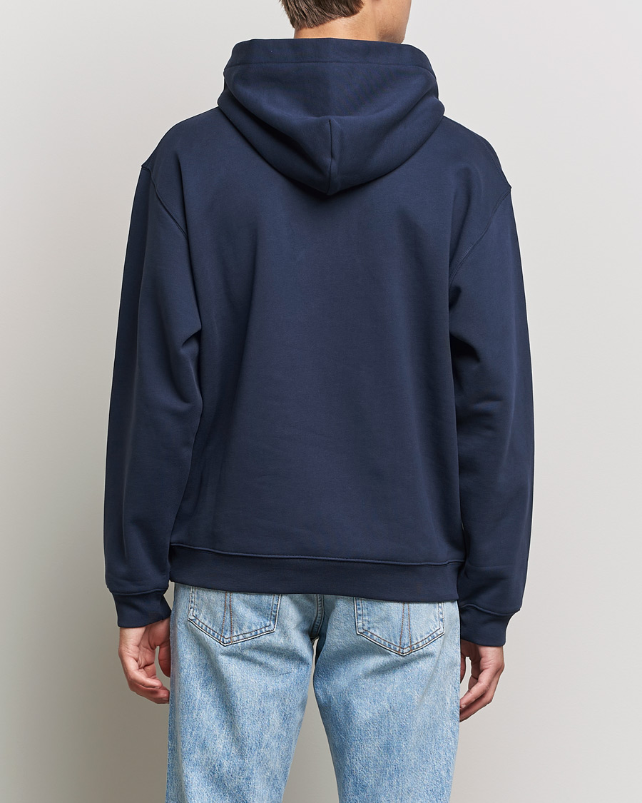 Hombres | Jerséis y prendas de punto | J.Lindeberg | Kyzer Logo Hoodie Navy