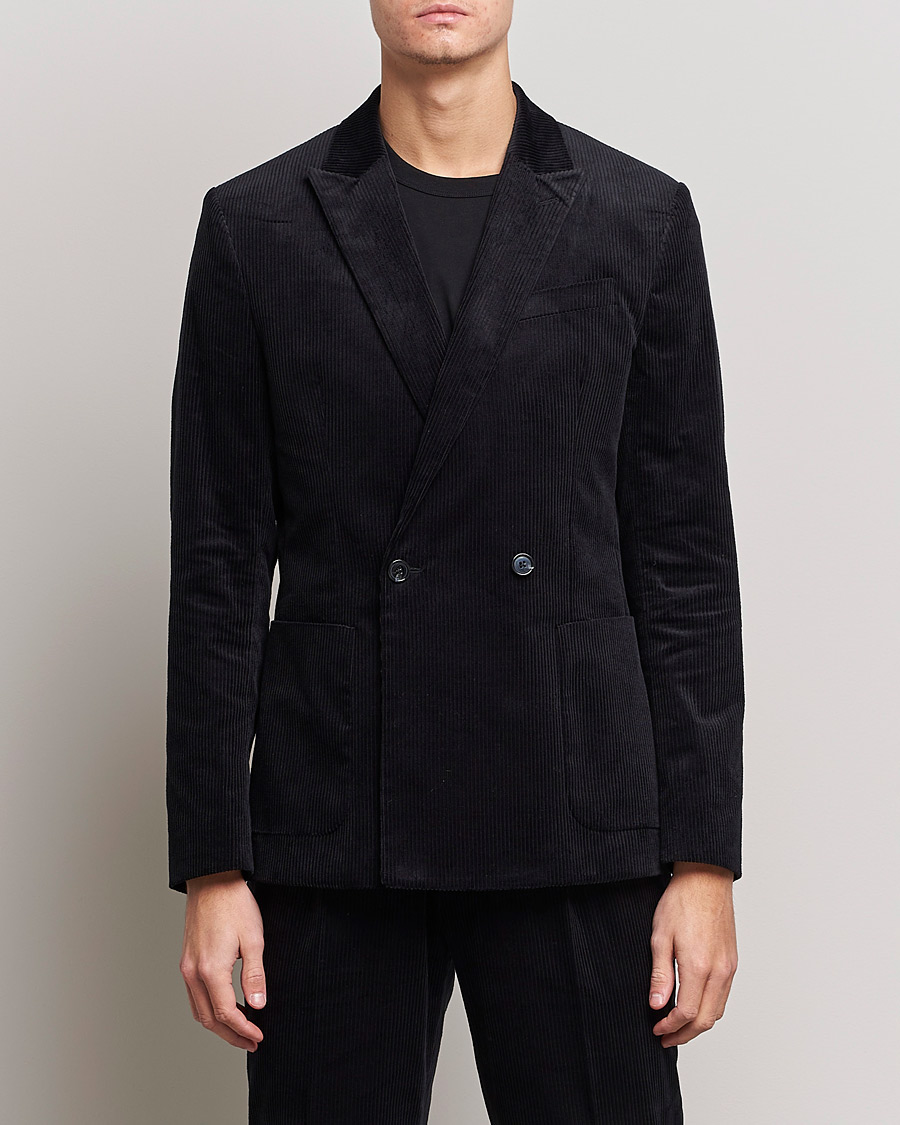 Hombres | Blazers | J.Lindeberg | Dries Corduroy Blazer Black