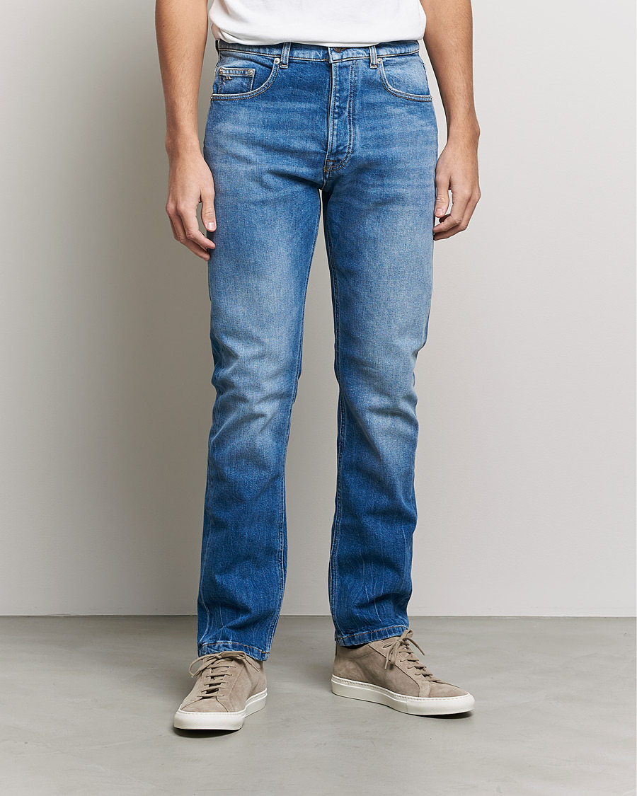 Hombres | Vaqueros | J.Lindeberg | Cody Vintage Wash Jeans Light Blue