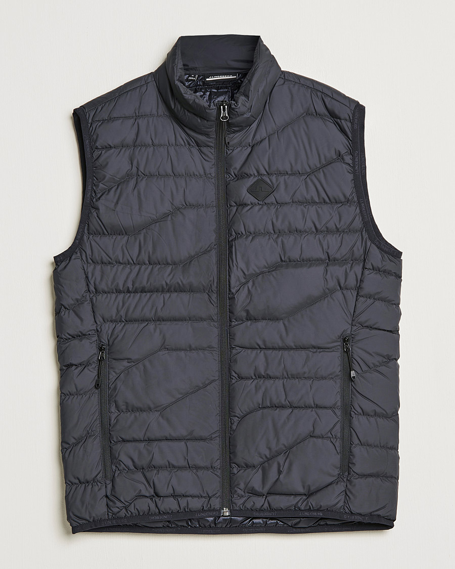 Hombres | Abrigos y chaquetas | J.Lindeberg | Cliff Light Down Vest Black