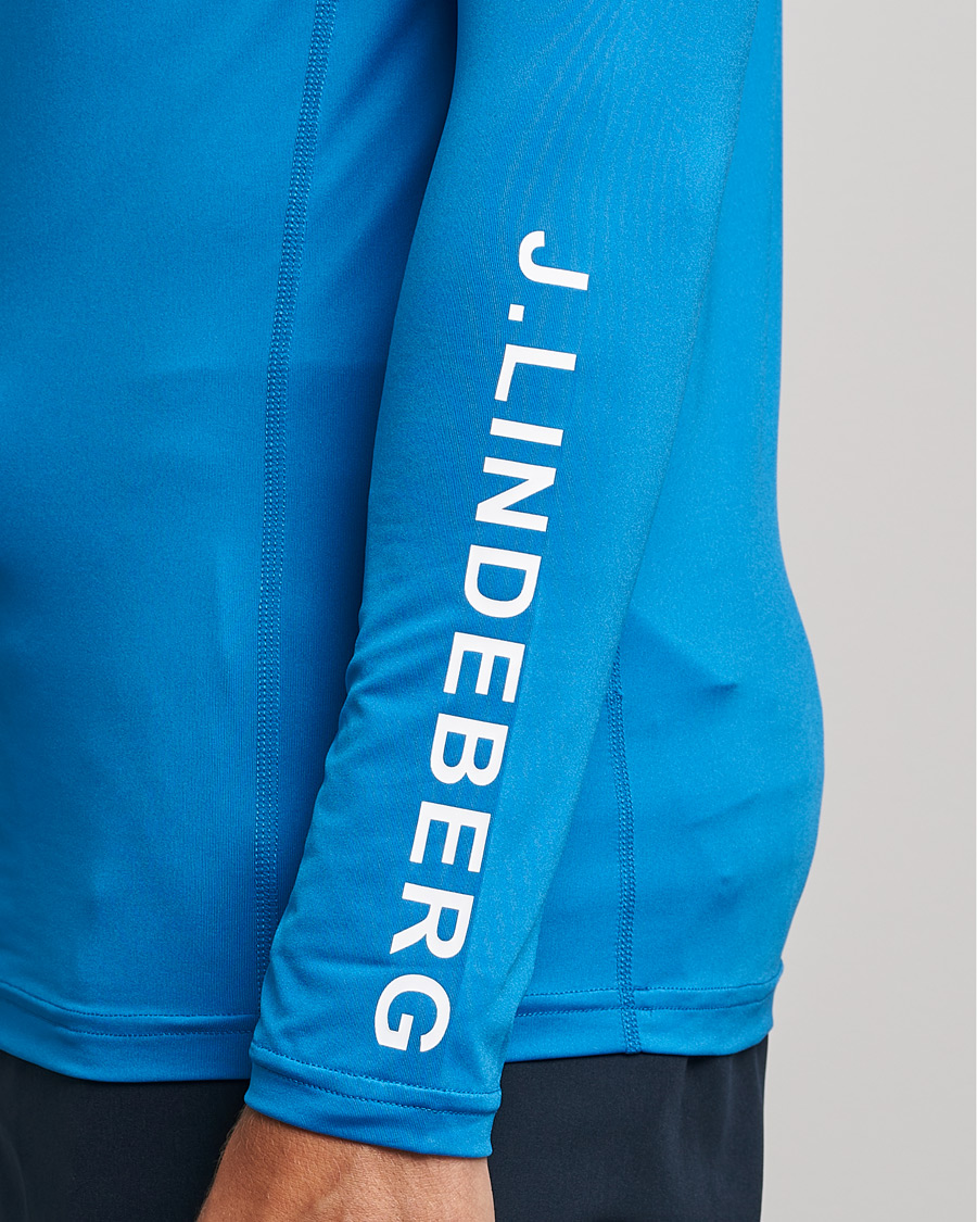 Hombres | Camisetas | J.Lindeberg | Aello Soft Compression T-Shirt Directoire Blue