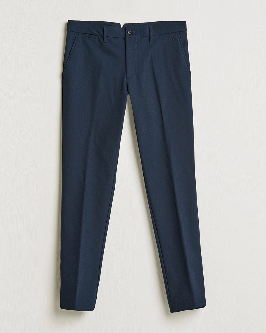 Hombres | Pantalones | J.Lindeberg | Ellot Bonded Fleece Pants Navy