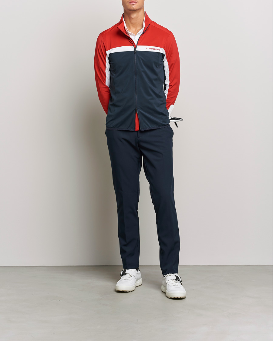 Hombres | Pantalones | J.Lindeberg | Ellot Bonded Fleece Pants Navy