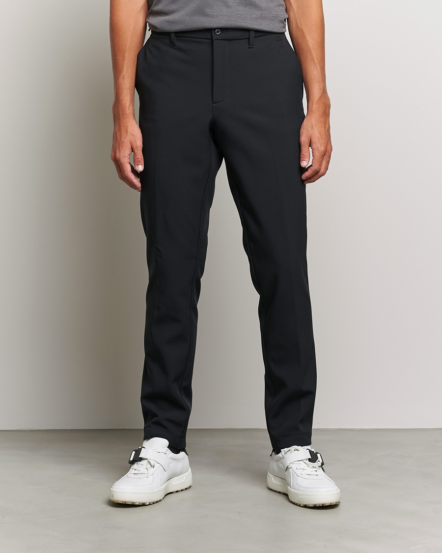 Hombres | Pantalones | J.Lindeberg | Ellot Bonded Fleece Pants Black