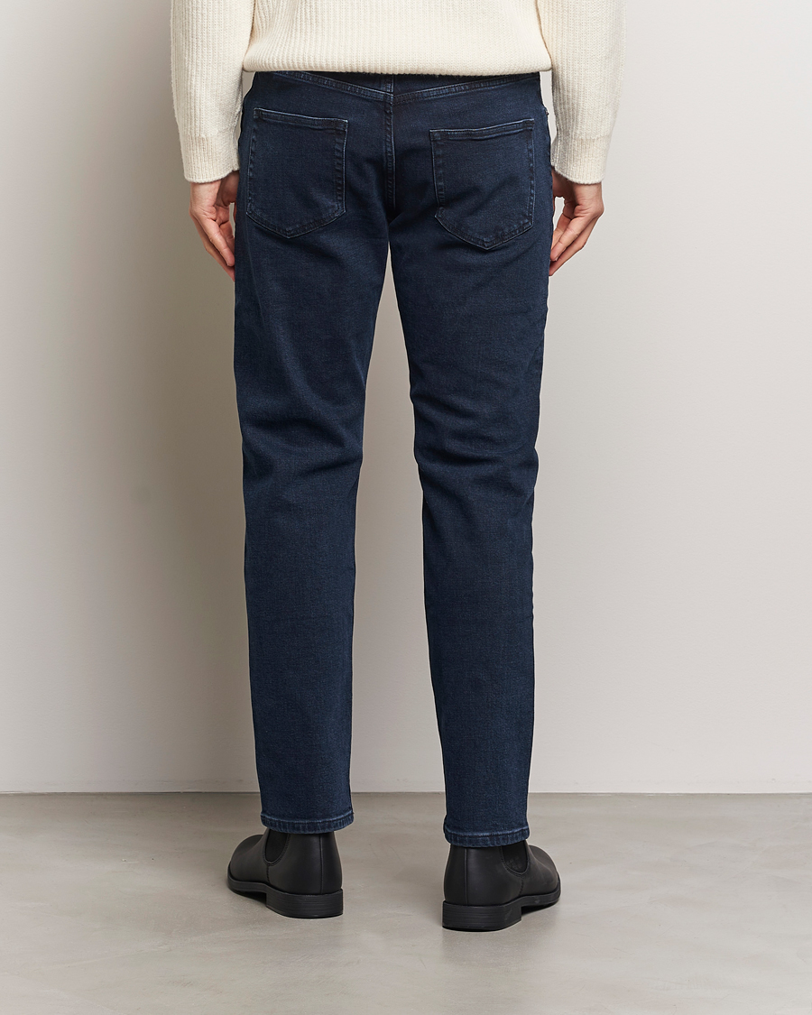 Hombres | Pantalones | Jeanerica | TM005 Tapered Jeans Blue Black
