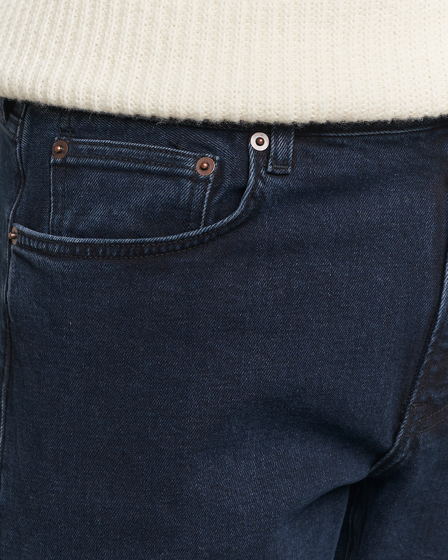 Hombres | Pantalones | Jeanerica | TM005 Tapered Jeans Blue Black