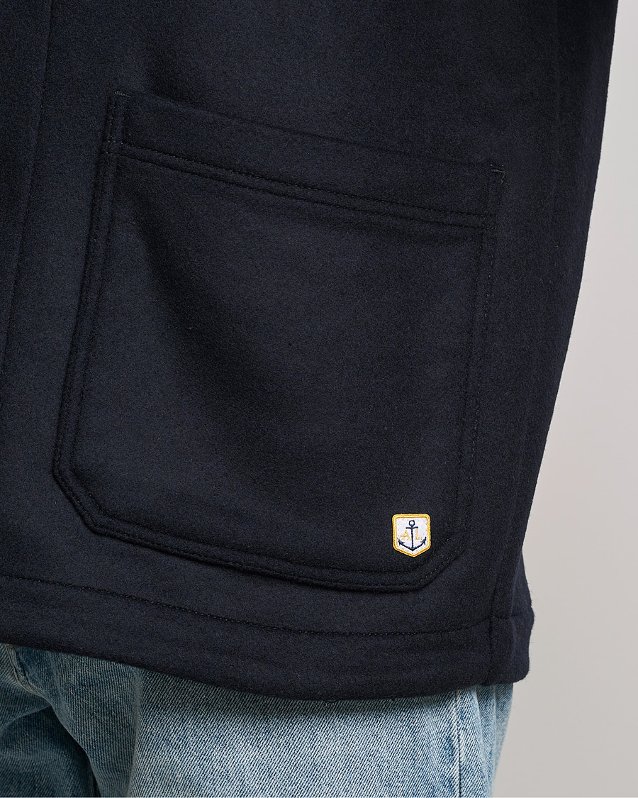 Hombres | Abrigos y chaquetas | Armor-lux | Veste Heriagte Wool Jacket Navy