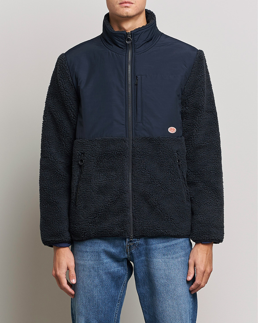 Hombres | Jerséis y prendas de punto | Armor-lux | Sherpa Fleece Jacket Navy