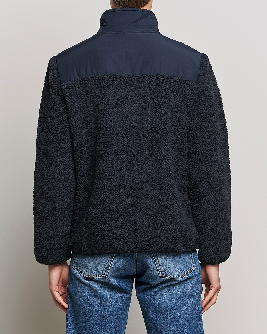 Hombres | Jerséis y prendas de punto | Armor-lux | Sherpa Fleece Jacket Navy
