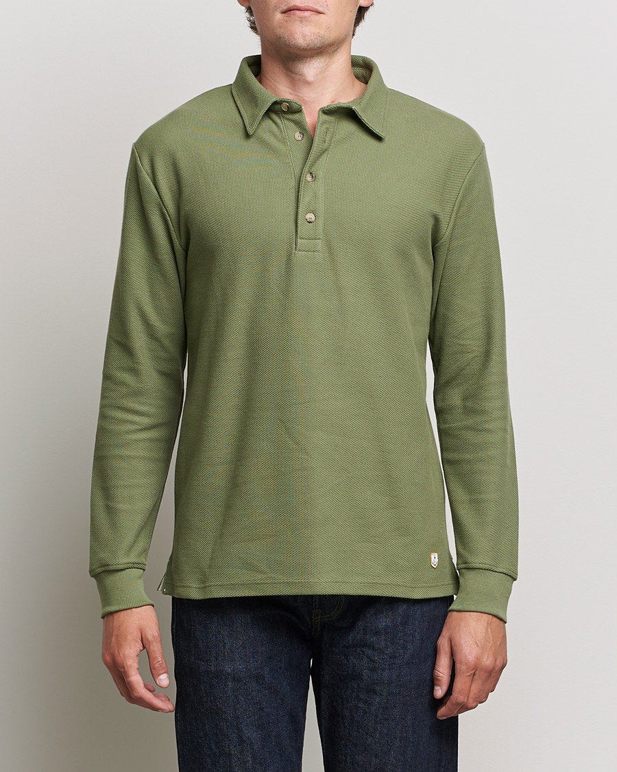 Hombres | Jerséis y prendas de punto | Armor-lux | Polo Cotton Pique Miltary