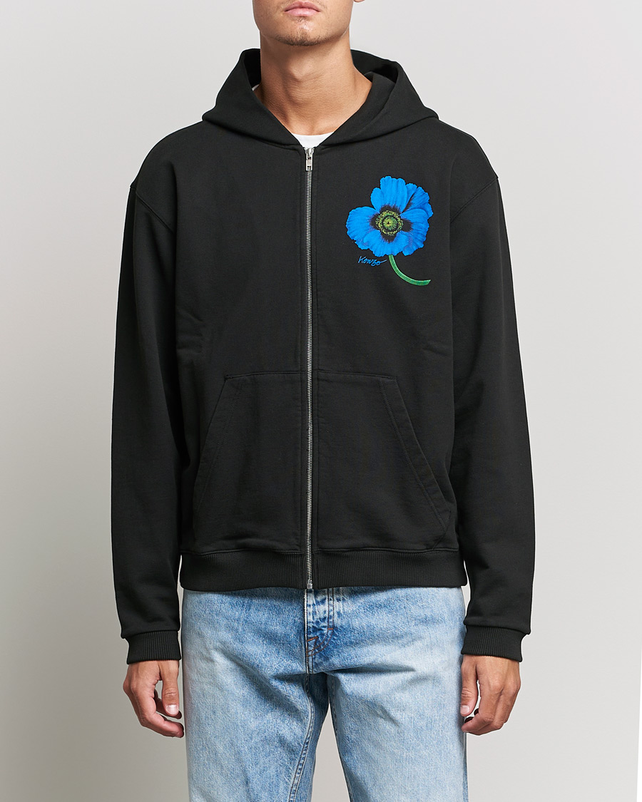 Hombres | Jerséis y prendas de punto | KENZO | Graphic Classic Zip Hoodie Black