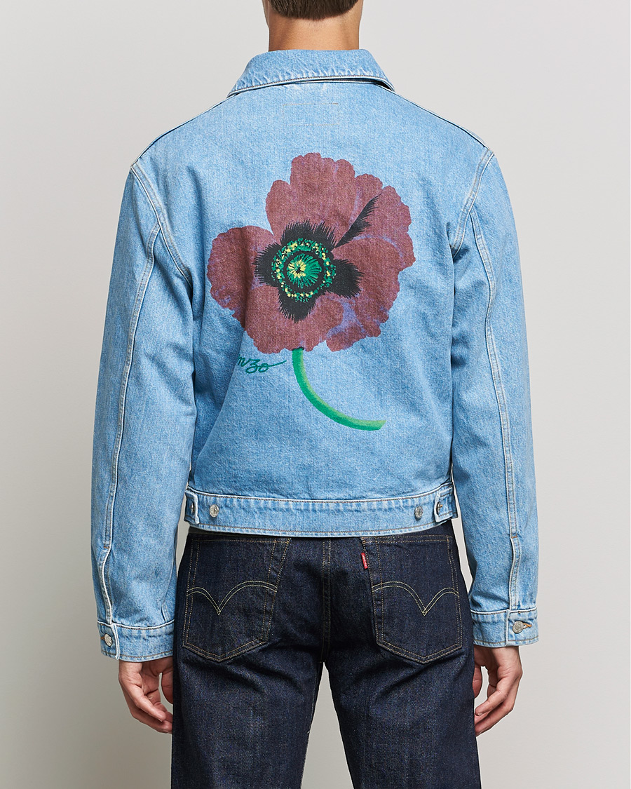 Hombres | Abrigos y chaquetas | KENZO | Trucker Denim Jacket Sky Blue
