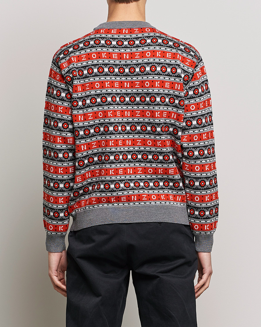 Hombres | Jerséis y prendas de punto | KENZO | Jacquard Jumper Medium Red
