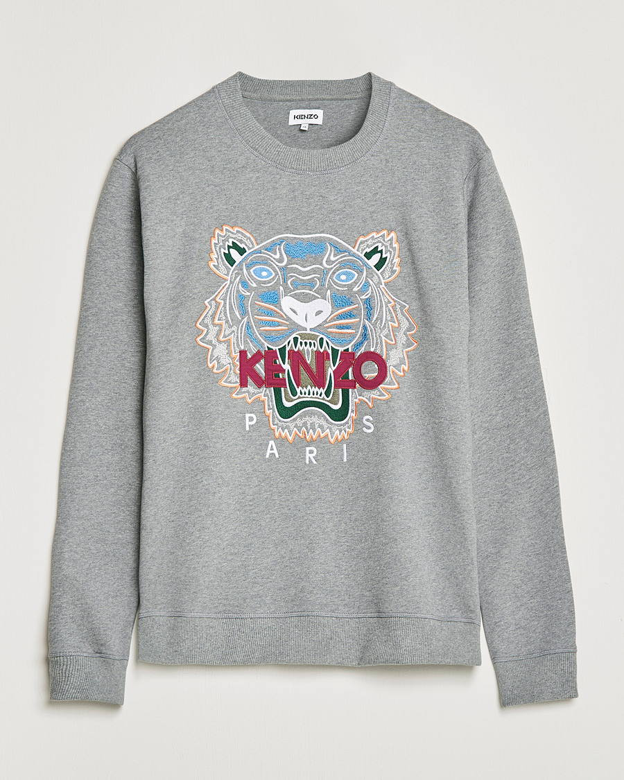 Hombres | Jerséis y prendas de punto | KENZO | Icon Tiger Sweatshirt Grey
