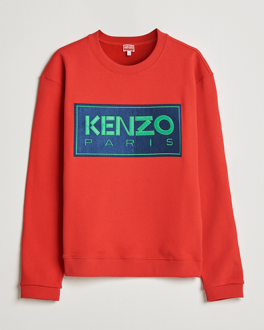 Hombres | Jerséis y prendas de punto | KENZO | Paris Classic Crew Neck Sweatshirt Medium Red