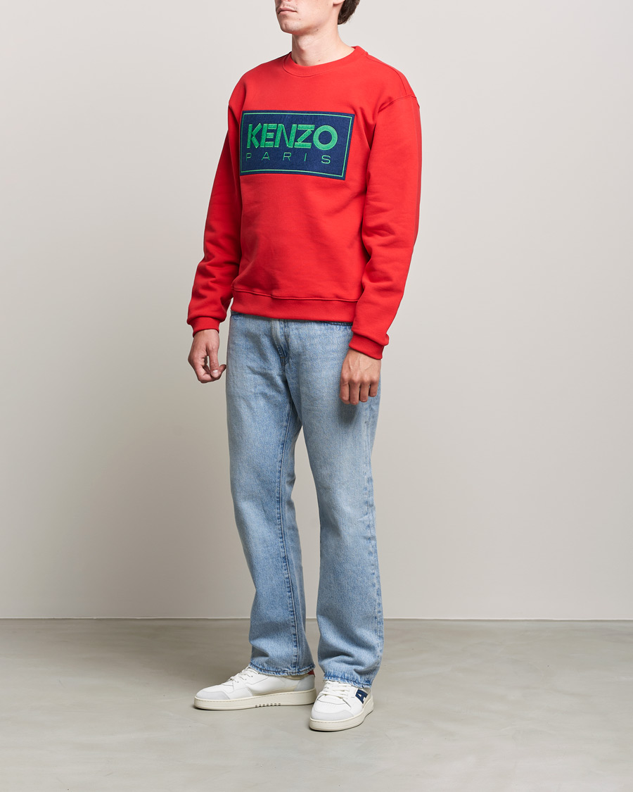 Hombres | Jerséis y prendas de punto | KENZO | Paris Classic Crew Neck Sweatshirt Medium Red