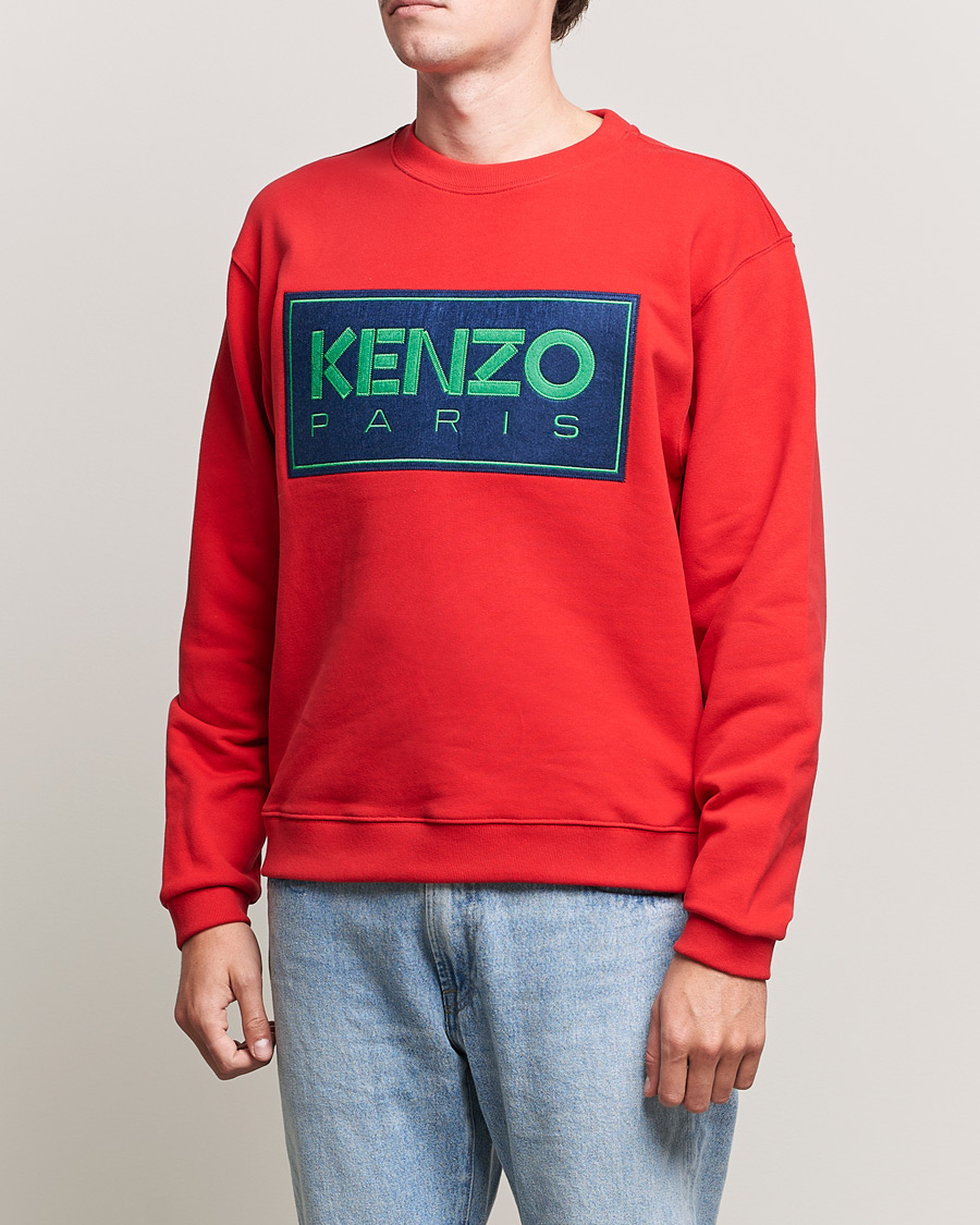 Hombres | Jerséis y prendas de punto | KENZO | Paris Classic Crew Neck Sweatshirt Medium Red