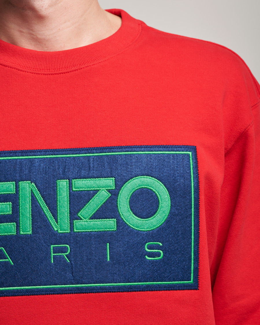 Hombres | Jerséis y prendas de punto | KENZO | Paris Classic Crew Neck Sweatshirt Medium Red